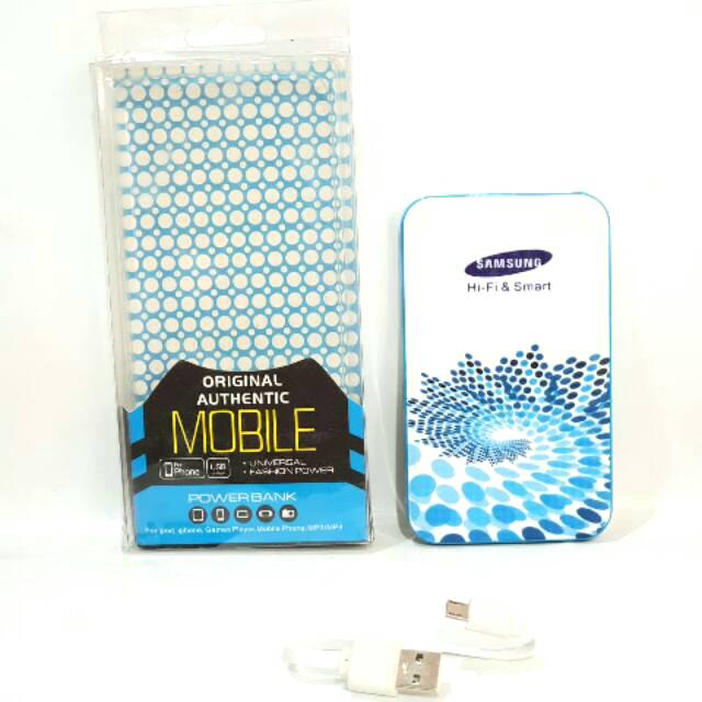 Powerbank Power Core Slim Ultrahin Branded SAMSUNG 16000 Mah Power Bank 1 Port Usb