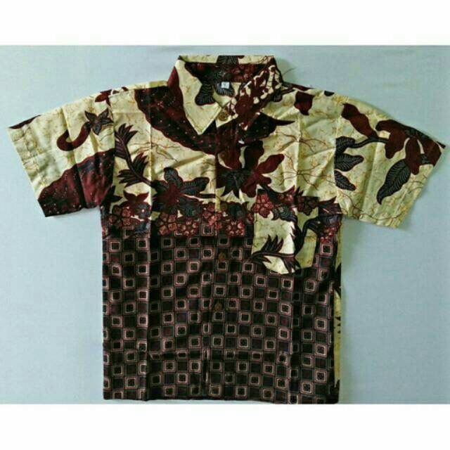 Batik anak umur 6-10th/ Batik anak/hem anak/Kemeja batik/ Seragam batik