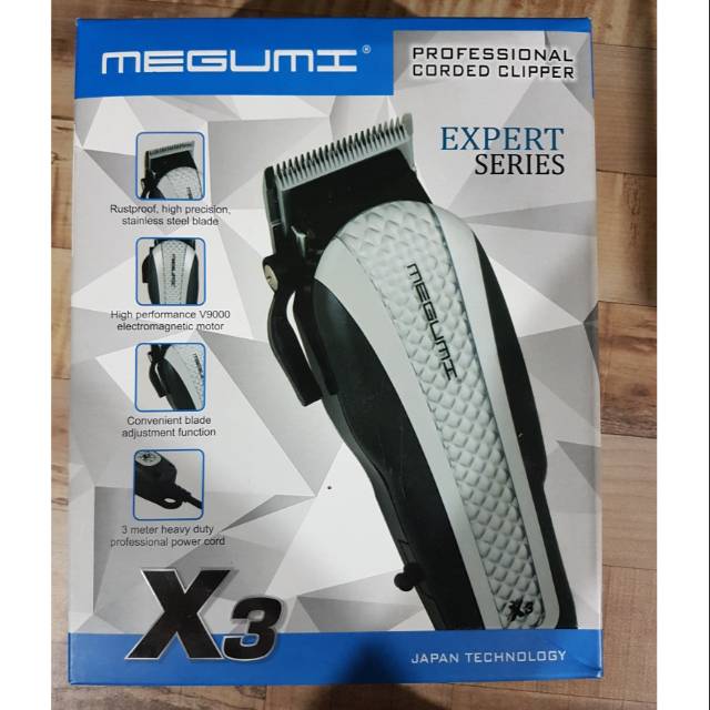 MEGUMI Corded Clipper Expert Series X3