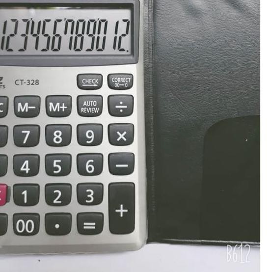 

☜ KALKULATOR CITIZEN CT 328 - 12 DIGIT - CHECK AND CORRECT - UKURAN MINI ♖
