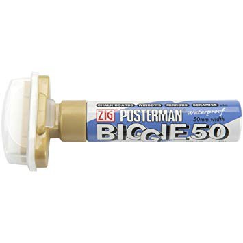 

ZIG POSTERMAN MARKER BIGGIE 50 METALLIC (PMA-150MT)