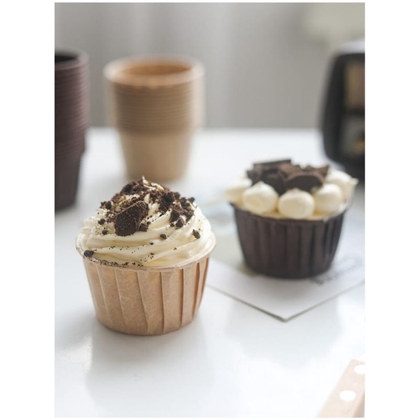 PAPER CUP CAPCAKE CASE MUFFIN 25pcs MUFFIN CASE LIST KERTAS ALAS POLOS