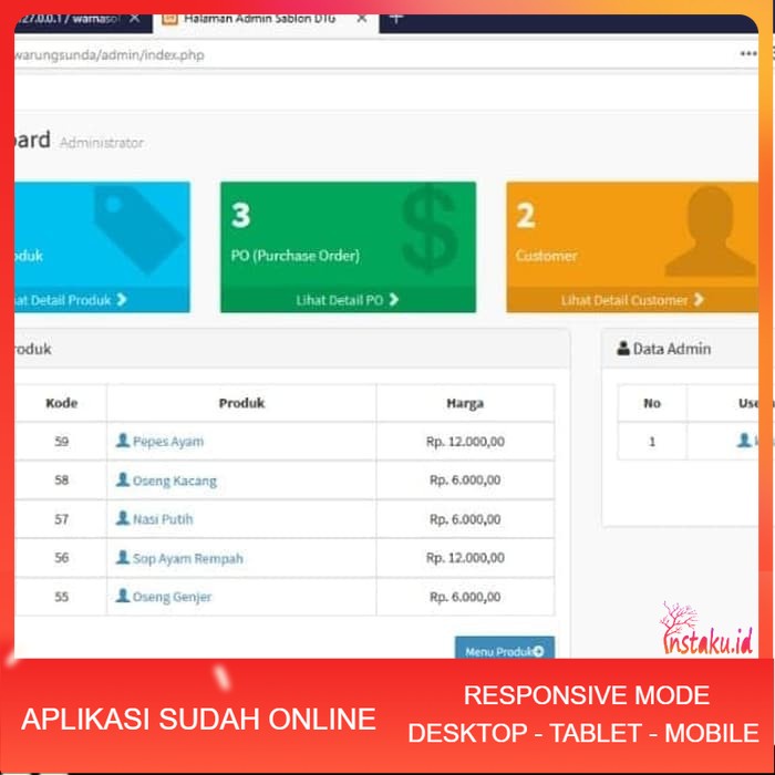 Jual Aplikasi Pemesanan Makanan Online Berbasis Web Online Shopee Indonesia 9053