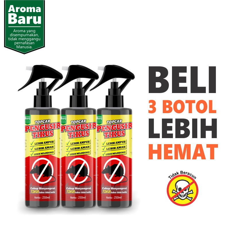 Pengusir Tikus Mobil PAKET 3 BTL