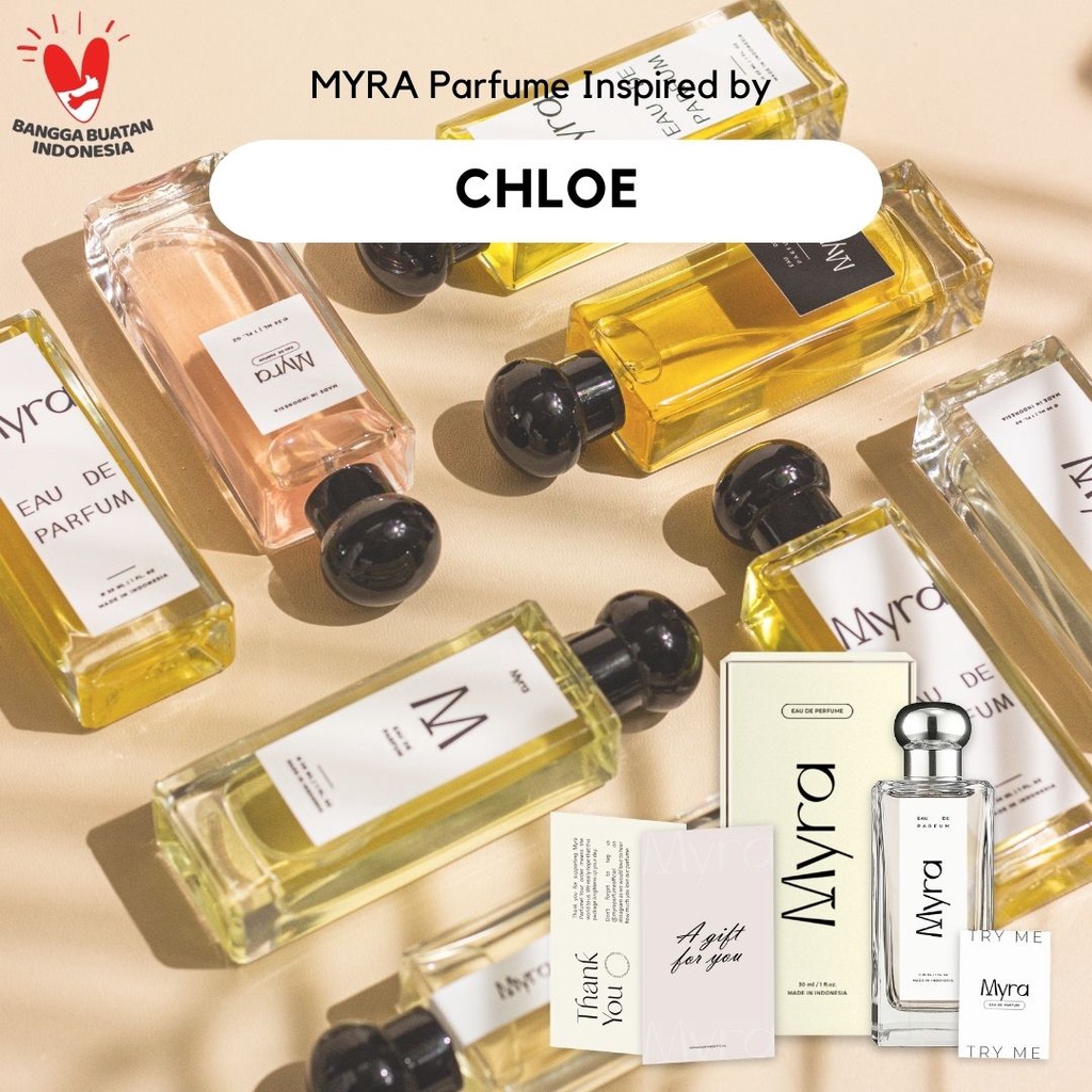 Myra Parfume Inspired by Chl*e - Parfum Wanita - Parfum Unisex