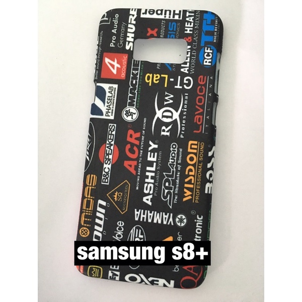case hp samsung j6plus motif logo audio