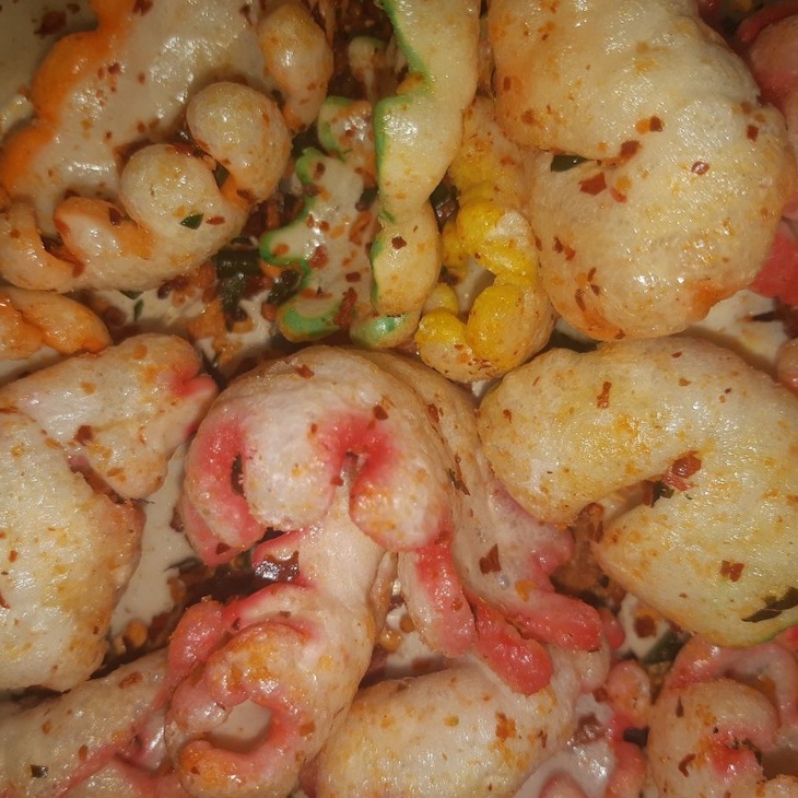 

(PROMO) KERUPUK SEBLAK KERING 70gr KEMASAN BOX