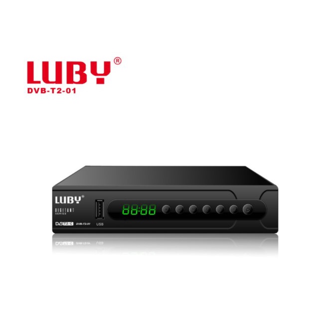 Receiver TV Digital Set Top Box Luby Full HD DVB-T2-03 STB DVBT2 LUBY STB Luby