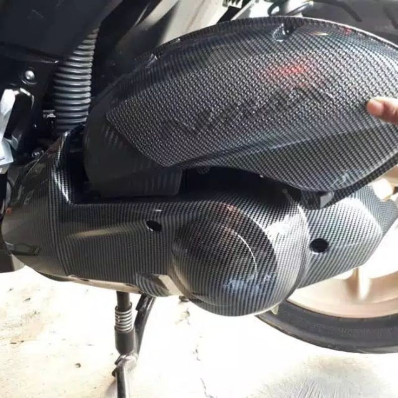 Cover Cvt Nmax Old Karbon Tutup Cvt Karbon Nmax Old Nemo Original