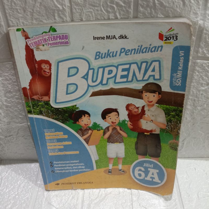 buku  Bupena kelas 6a