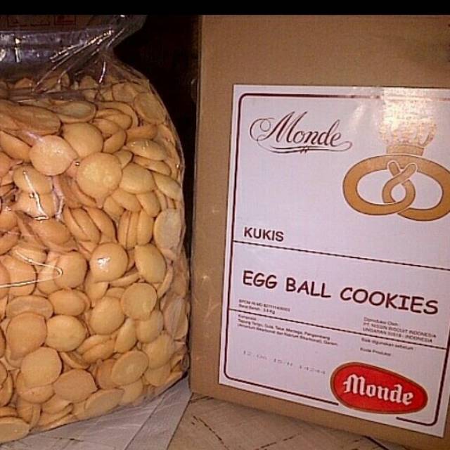 egg ball cookies asli nissin no broken
