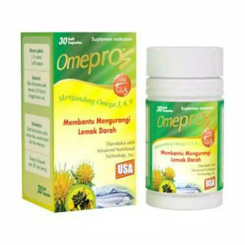 Omepros 30kapsul obat kolesterol