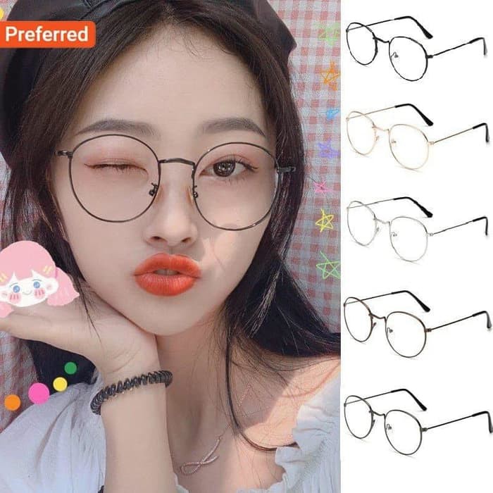 KACAMATA FRAME BULAT KOREA TERKINI