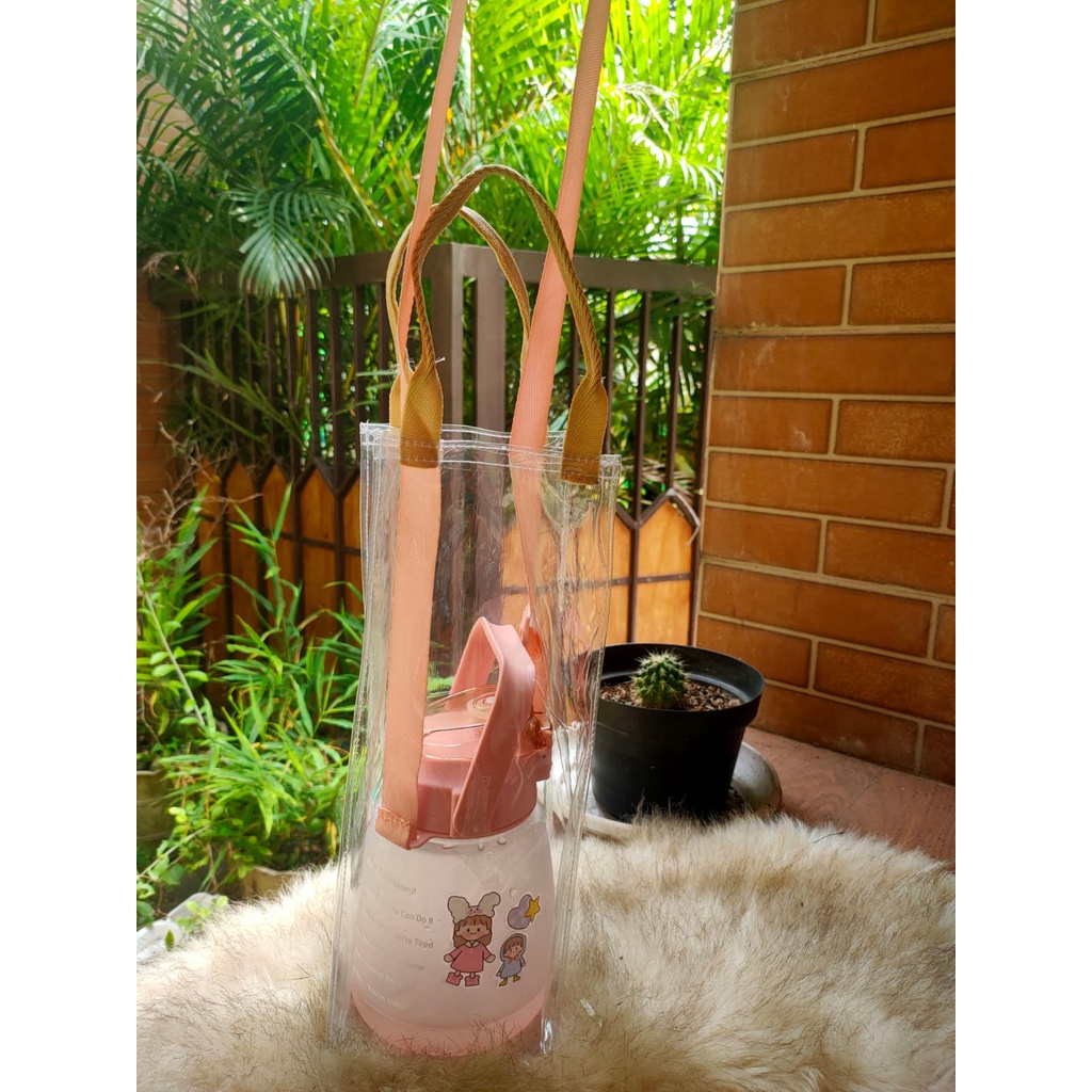 tas mika botol minum viral tumbler 2 liter size 12*12*33 cm