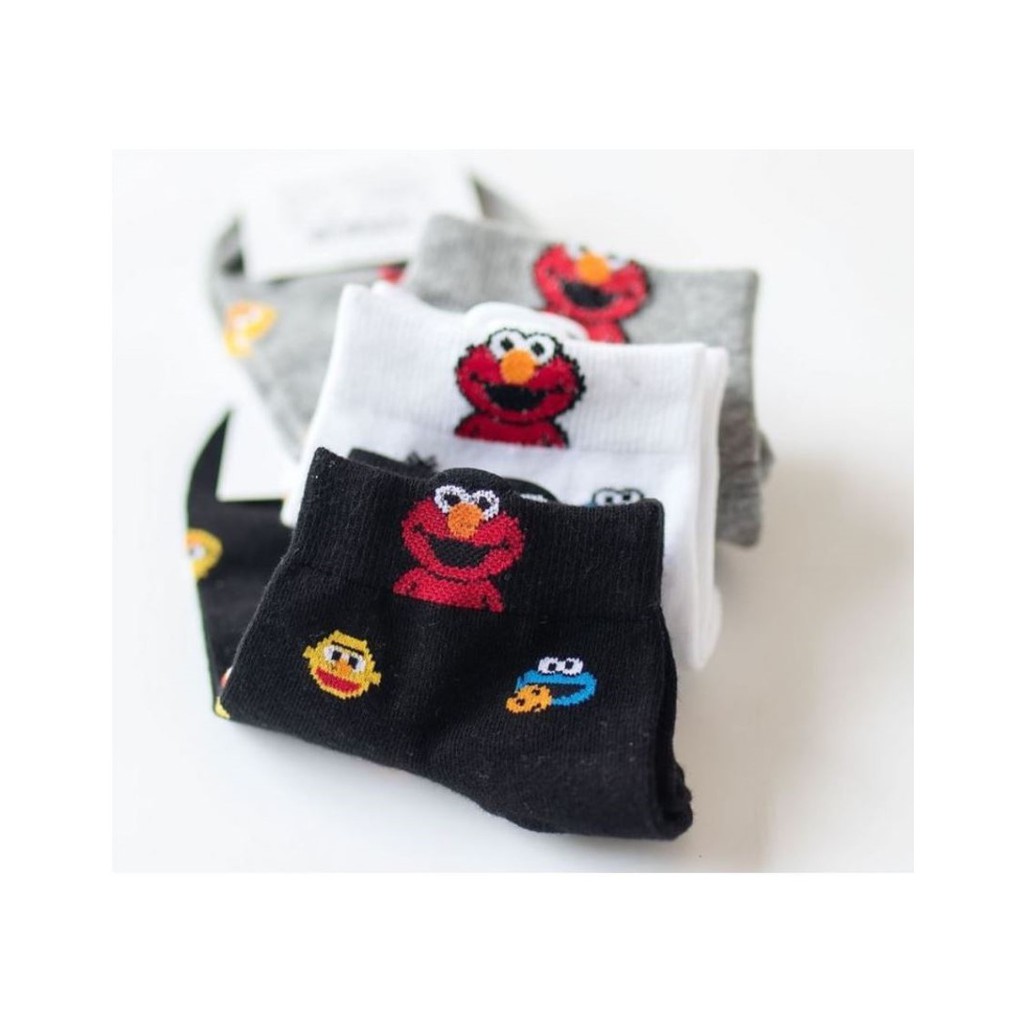 ELMO - Kaos Kaki Pendek Semata Kaki/ Kaos Kaki Ankle Dewasa Wanita-4