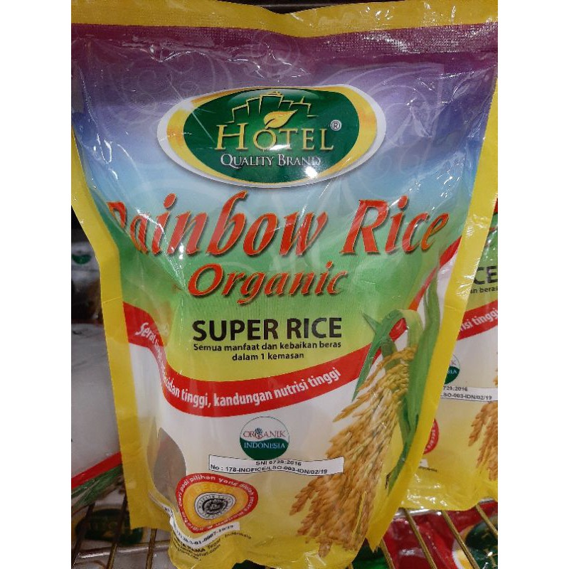 

Rainbow Rice Beras Warna HOTEL 800gr