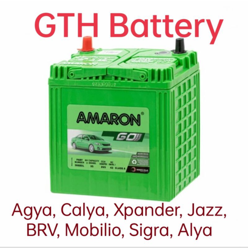 Aki Mobil Amaron Go for Jazz, Agya, Xpander
