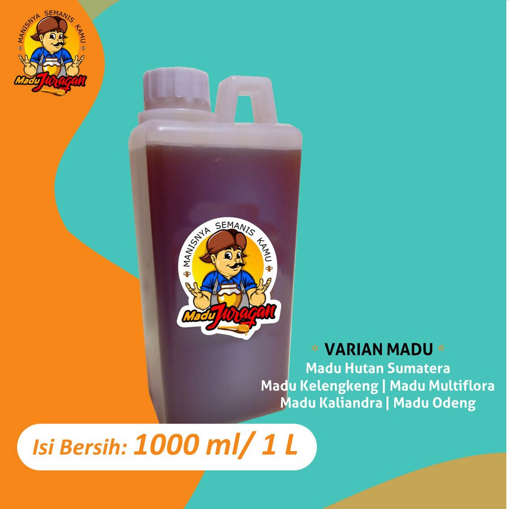 

Madu Juragan (1Liter/1000ml) - Madu Asli dan Murni
