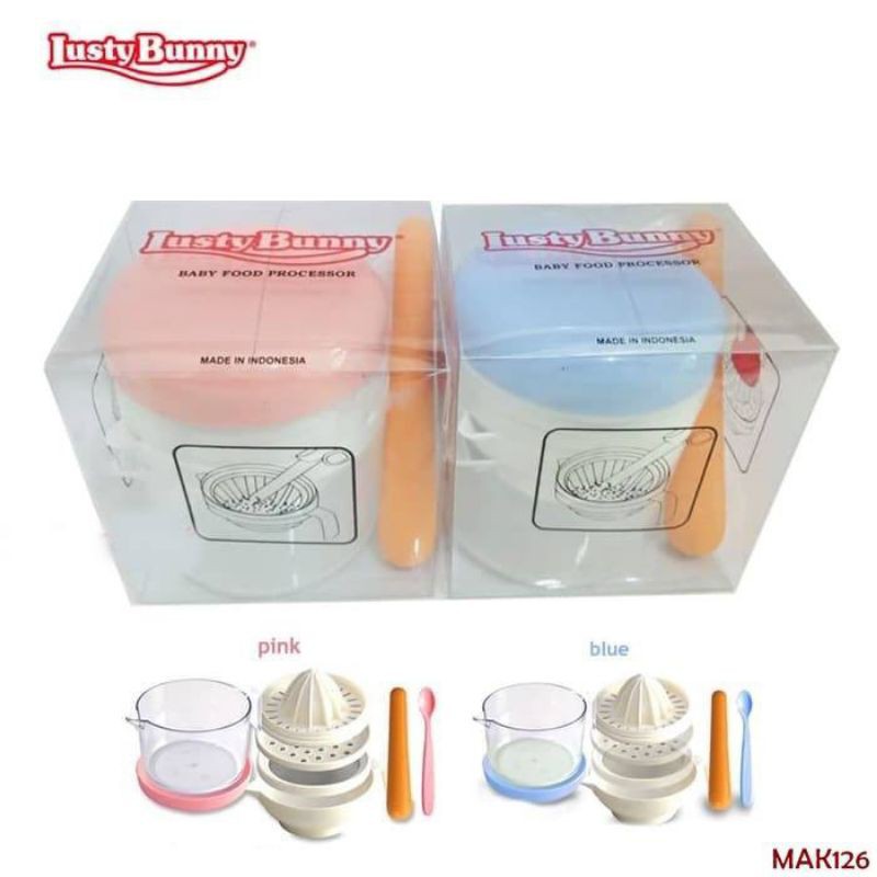 Faw Lusty Bunny LB-1360 Food Processor / Penghalus Makanan Bayi / Baby Food Maker