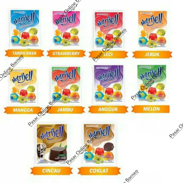 

Nutrijell Agar Agar Semua Rasa All Varian Rasa Aneka Rasa Buah