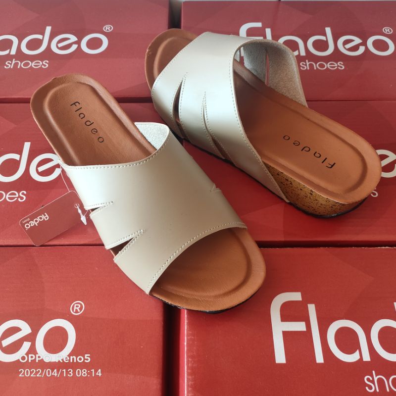 sandal wanita wedges fladeo original brand Matahari [COD]