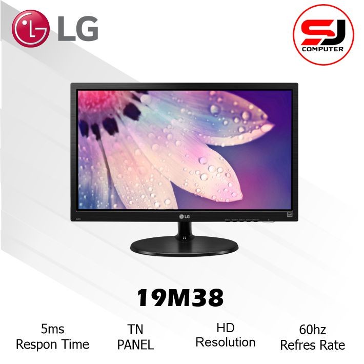 Monitor LG 19&quot; 19M38A-B LED 19 Inch Garansi Resmi