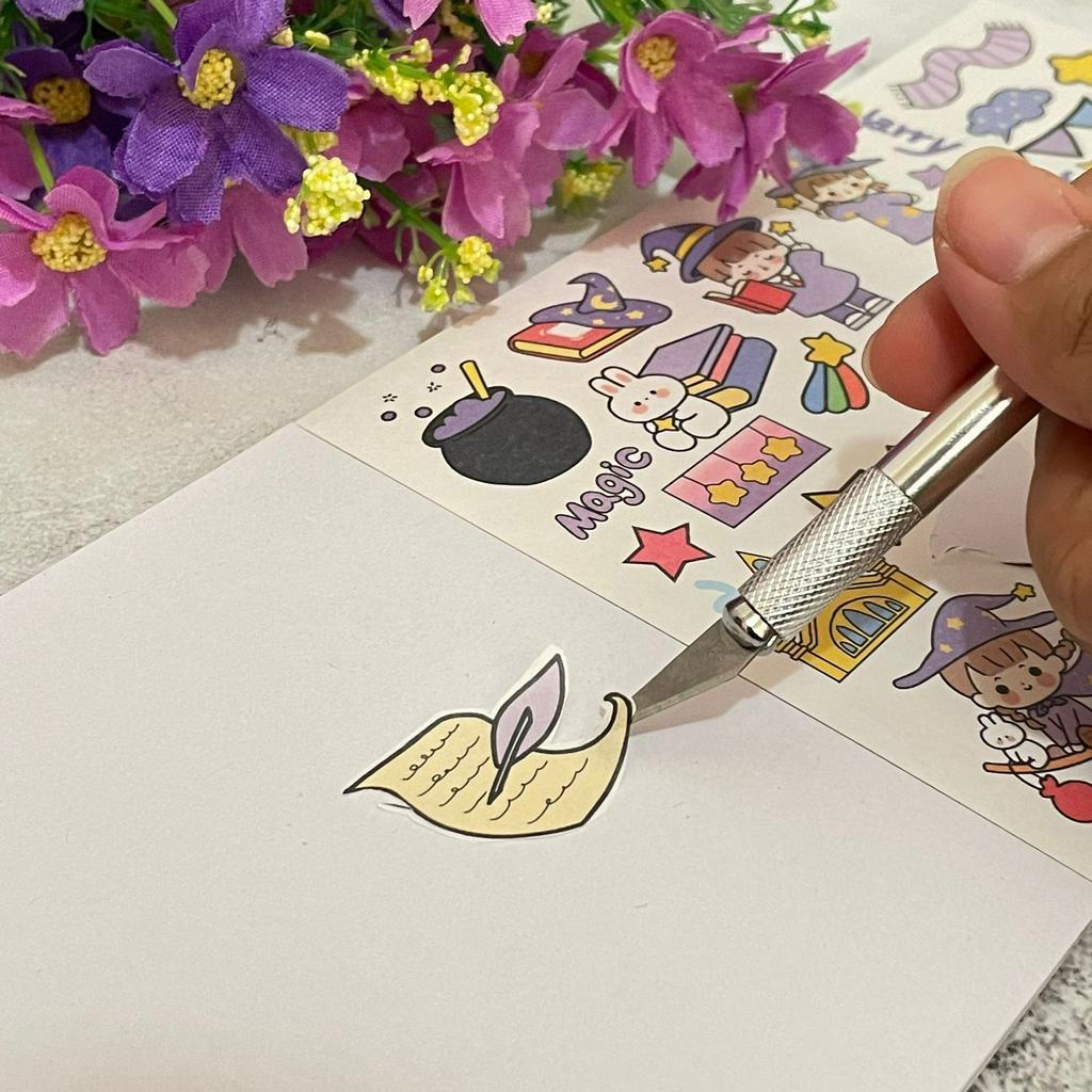 Buku Stiker KL-43 Ukuran Besar Cute Lucu / Buku Senmu Sticker Termurah Stationary Kekinian Edisi Spesial Unik Favorit Anak bisa Grosir dan COD