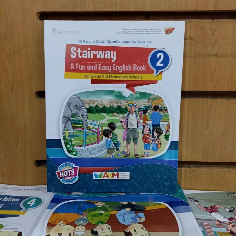Buku Bahasa Inggris STAIRWAY SD kelas 2