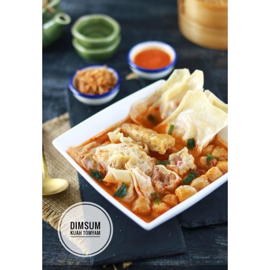 

Hs - Dimsum mame kuah tomyam / dimsum kuah