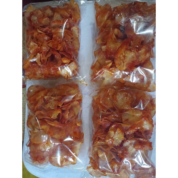 

keripik pedas renyah