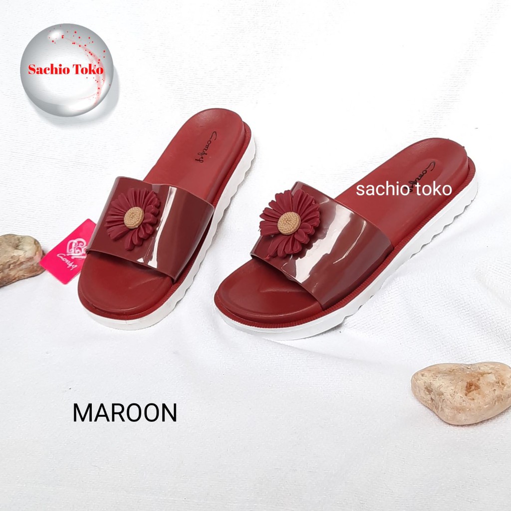 sandal wanita bunga cantik sachio toko