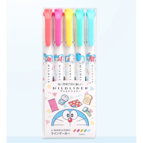 

Mildliner Doraemon LIMITED ED Set isi 5 ZEBRA