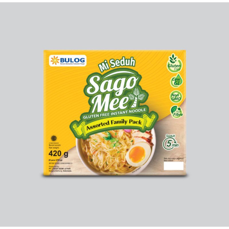 

Mie Instant Sago Mee Family Pack