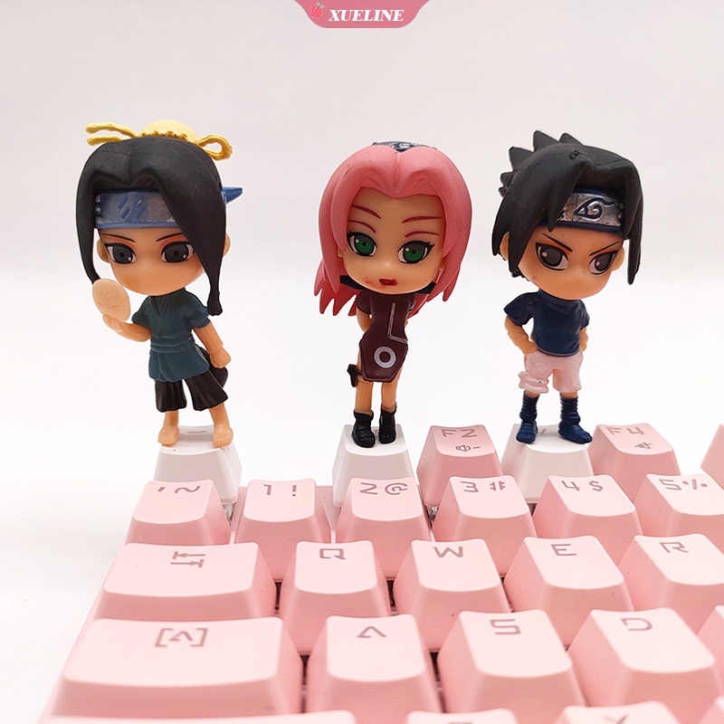 Aksesoris keycap keyboard Mekanik Motif Kartun NARUTO Tiga Dimensi Pbt R4