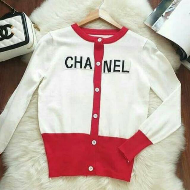 CARDIGAN RAJUT CHANEL PREMIUM IMPORT