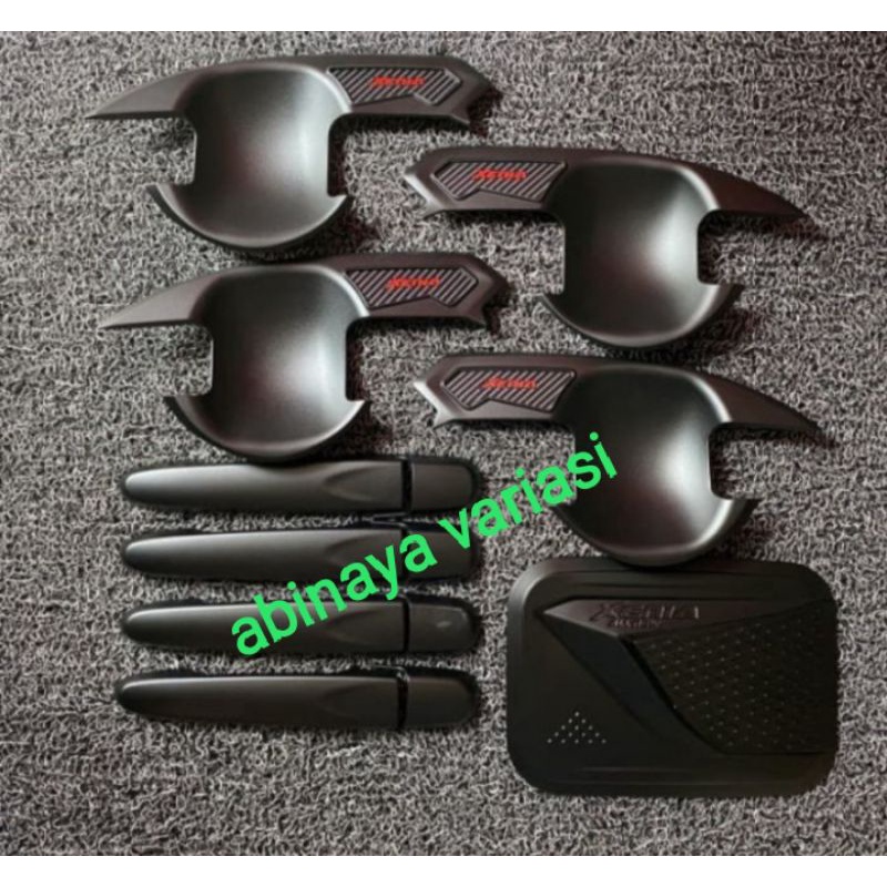 Paket Outer Handle Mobil ALL NEW XENIA 2018 2021 &amp; Tutup Tangki Hitam