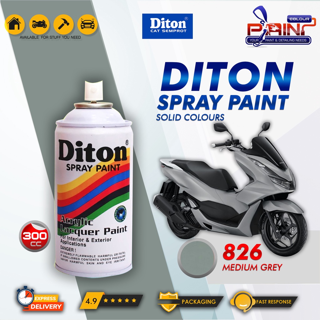 Diton 826 Medium Grey Cat Semprot