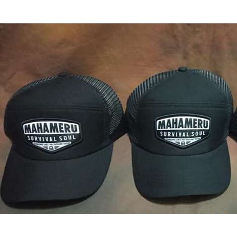 Topi Mahameru Original / Topi Gunung Keren / Topi Outdoor Premium