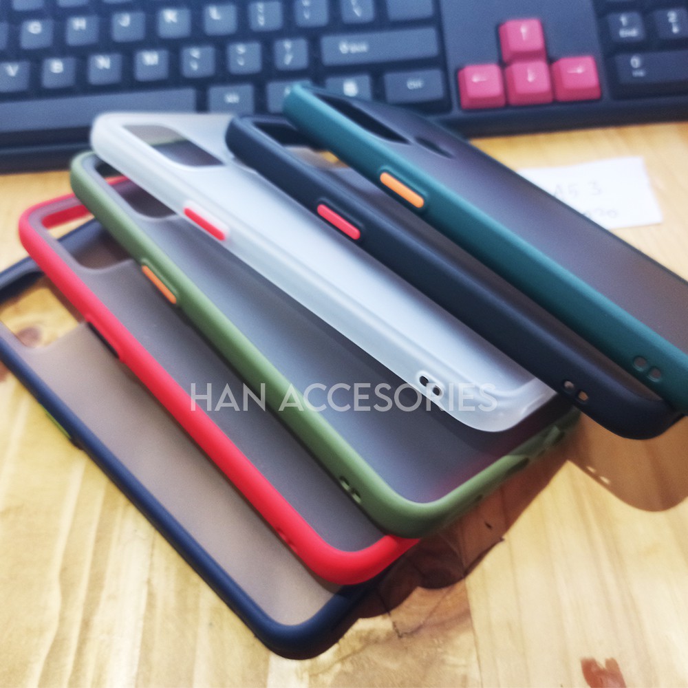 OPPO A12/A31/A52/A53/A72/A92 Case Fuze Dove / Hardcase / Matte Colour