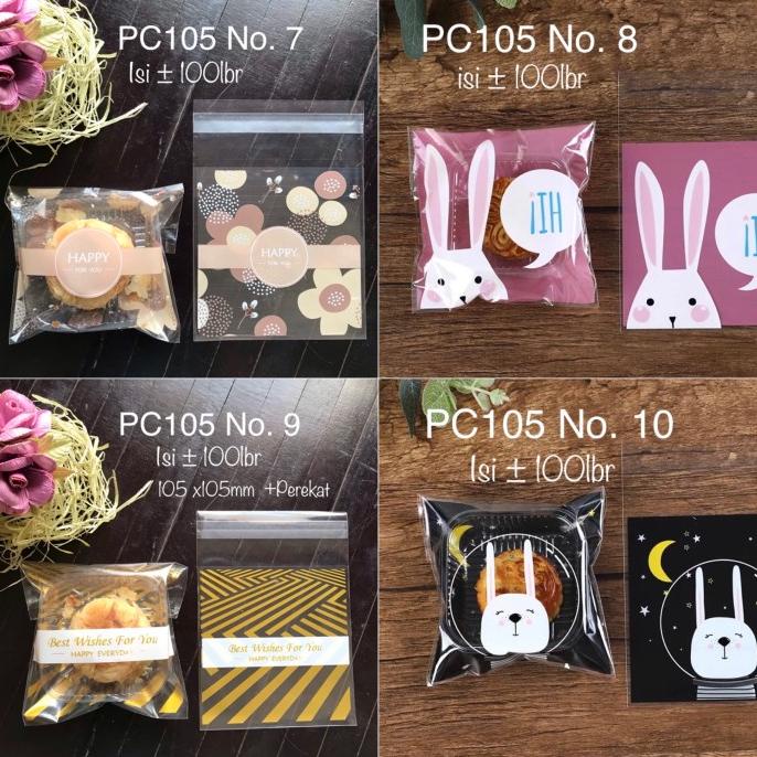 

Plastik Perekat PC105 Kue, Cookies, Pia, snack, accessories mooncak37 Berkualitas