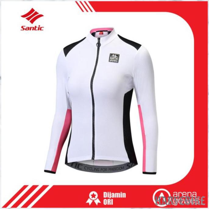 Jersey Sepeda Wanita Lengan Panjang Santic Guardian Angel Jersey The.Dad