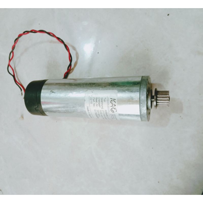 DC MOTOR KAG 21V SAMPAI 24V 3150RPM Made in jermane