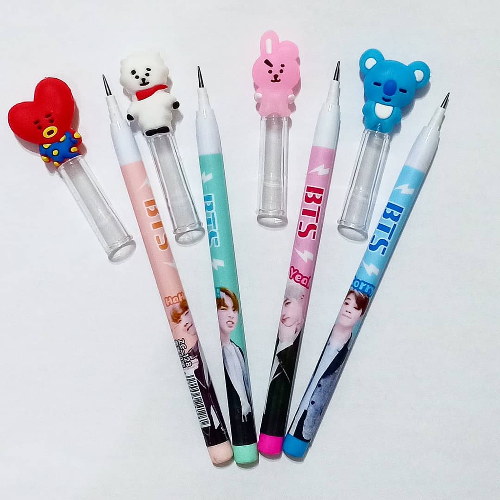 

Pensil BTS or Pencil Figure BT21