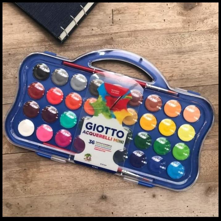 

Vanila | Cat Air 36 Warna Mini Giotto Acquerelli Water Colour