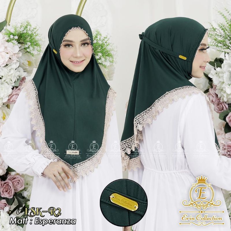 JILBAB KERUT PRADA ERIN / JILBAB INSTAN RENDA / BERGO KERUT / JILBAB JERSEY / HIJAB KERUT / JILBAB KERUT