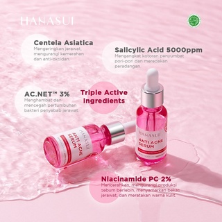 Jual Hanasui Anti Acne Serum 20ml Indonesia|Shopee Indonesia