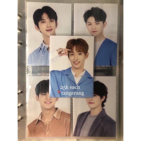 PC TC Shitajiki Jepang Scoups Mingyu Woozi Joshua Jeonghan