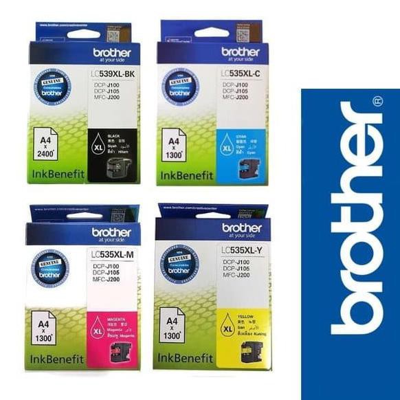 

Diskon Hemat Tinta Brother Lc 535 Xl (B.Cy.M.Y.) Original Berkualitas