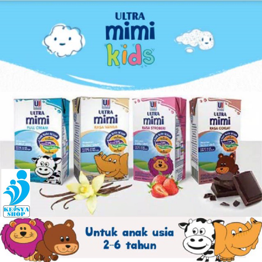Ultra Mimi Kids UHT 125ML harga Satuan