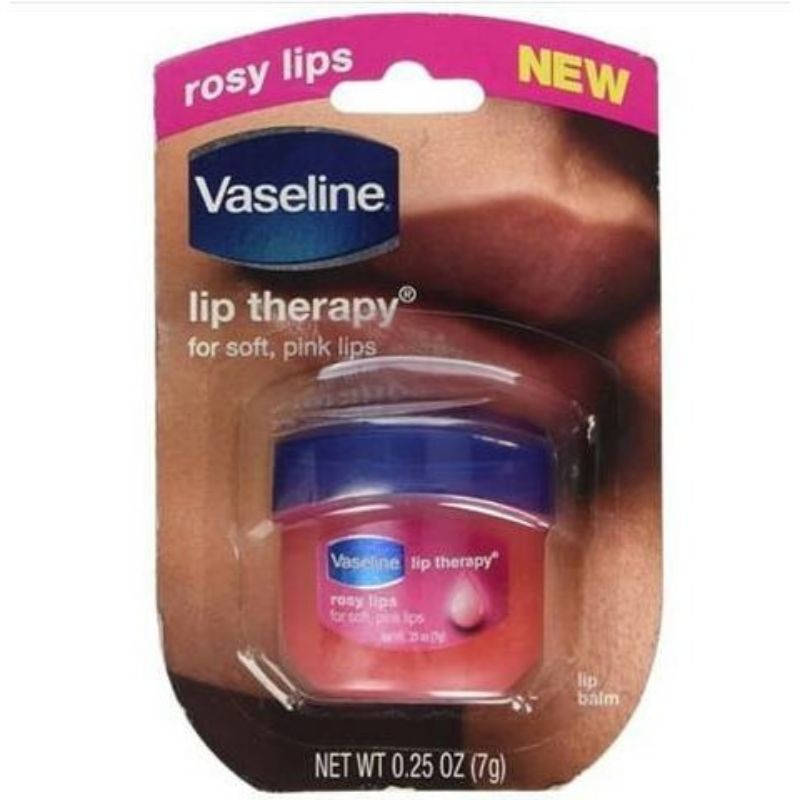 [MURAH] Vaseline Lip Therapy Skin Jelly 7gr - Pelembab Kulit &amp; Bibir